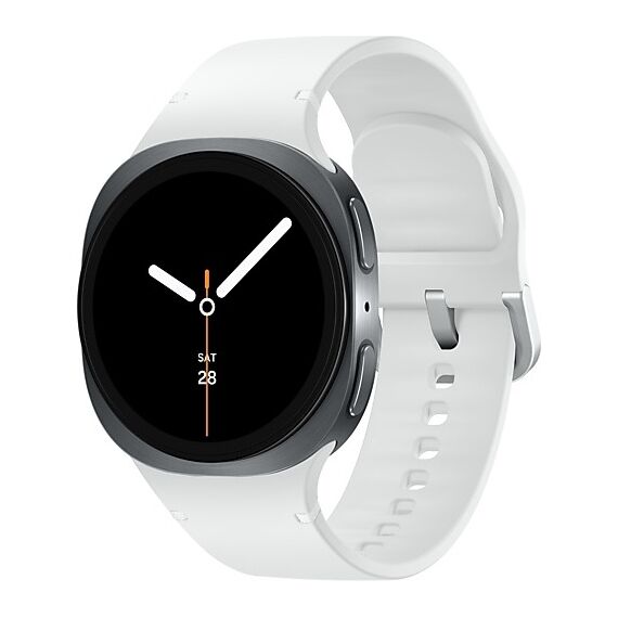Galaxy Watch8 | 40 мм | 4G LTE | Graphite | Sport/White | S/M, Размер ремешка : S/M, Тип ремешка : Sport, Размер корпуса : 40 мм, Подключение часов : Bluetooth / Wi-Fi + 4G LTE, Цвет ремешка: White, Цвет: Graphite